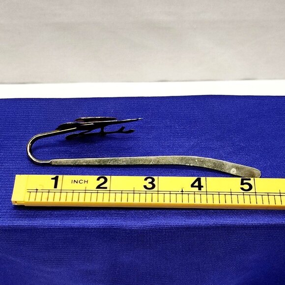 Bird-Themed Bookmark & Brooch Enamel Accents Sparrow Perfect Gift Vintage RARE!! - Picture 7 of 9